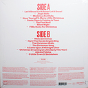 Frank Sinatra Christmas Sinatra Coloured Transparent Red Glitter Vinyl