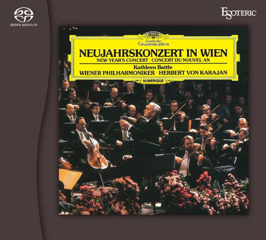 Herbert von Karajan & Vienna Philharmonic Orchestra New Year's Concert in Vienna Hybrid Stereo SACD