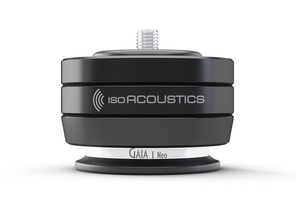 IsoAcoustics Gaia I Neo Speaker Isolation Feets Black Set (4 pcs.)