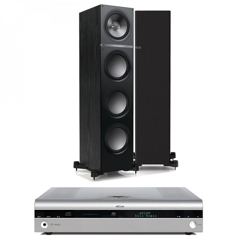 Arcam Solo Music + Kef Q900