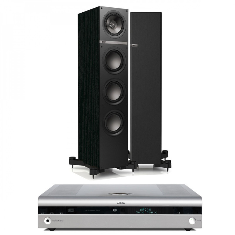 Arcam Solo Music + Kef Q500
