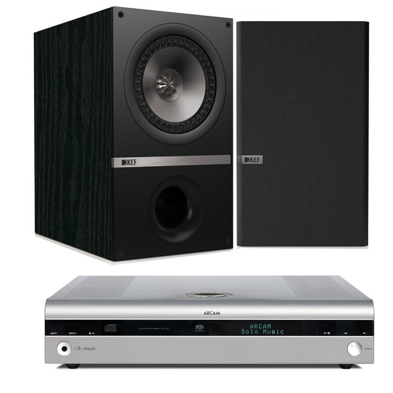 Arcam Solo Music + Kef Q100