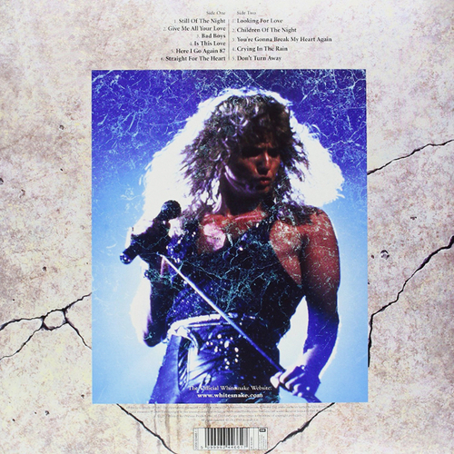 Whitesnake 1987 25th Anniversary Edition Coloured White Marble Vinyl