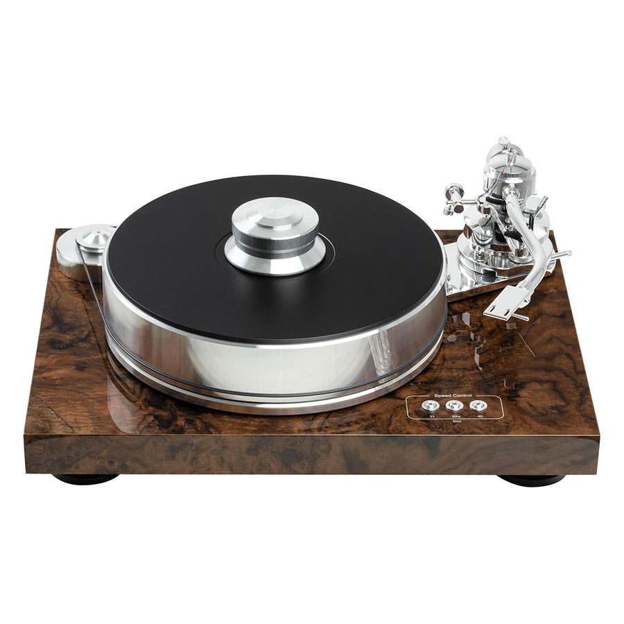 Pro-Ject Audio Signature 10 SuperPack Satin Walnut Burl