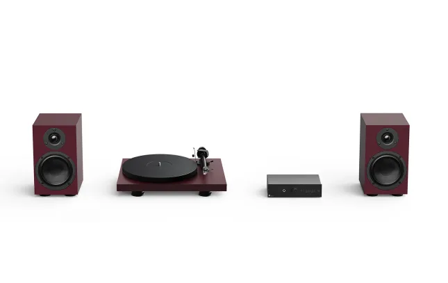 Pro-Ject Audio Colourful Audio System 2 Satin Burgundy
