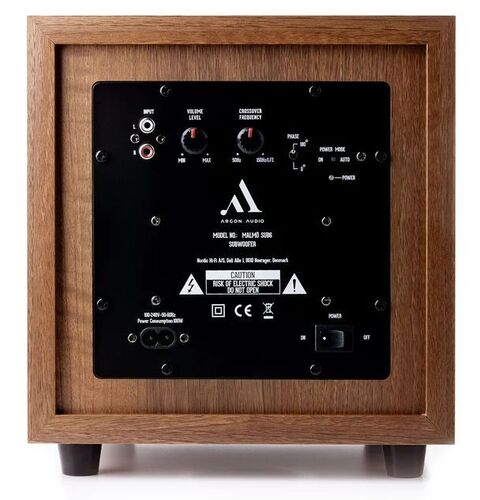 Argon Audio MALMÖ SUB 6 Walnut