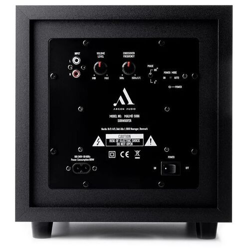 Argon Audio MALMÖ SUB 6 Black