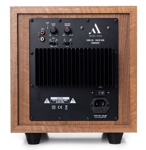 Argon Audio MALMÖ SUB 8 Walnut