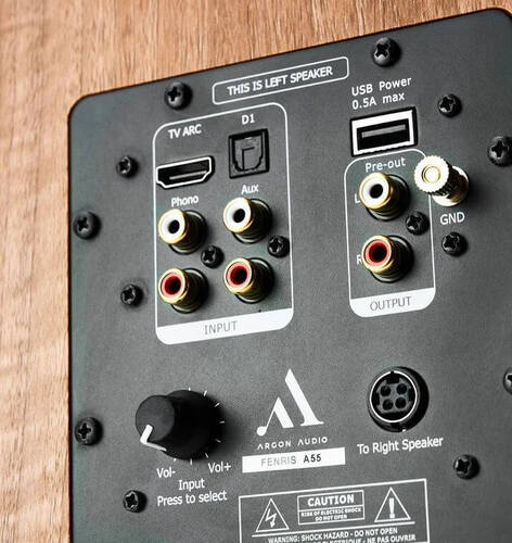Argon Audio Fenris A55 Walnut