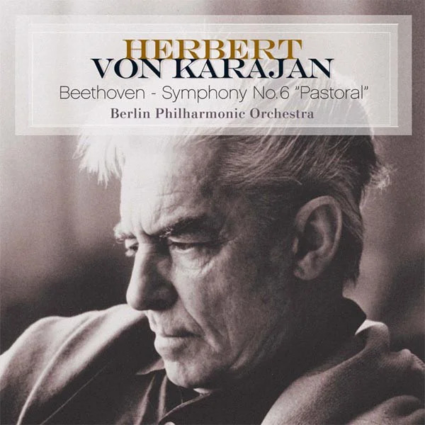 Herbert von Karajan & Berlin Philharmonic Orchestra Beethoven Symphony No.6 "Pastorale" Coloured Gold Vinyl