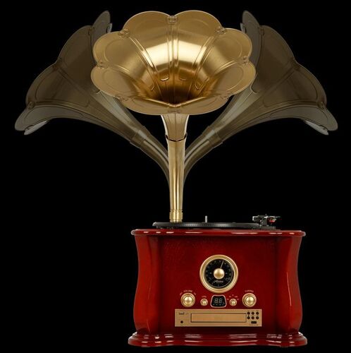 Alive Audio Gramophone Wood