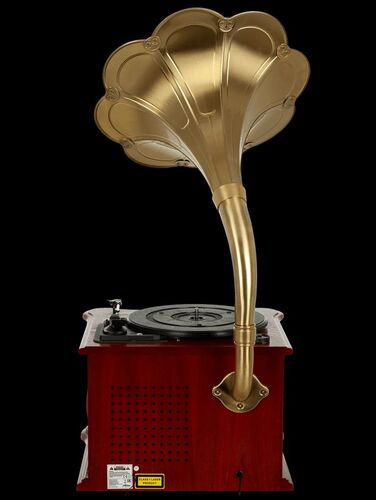 Alive Audio Gramophone Wood