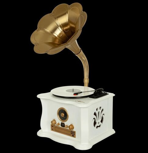 Alive Audio Gramophone White