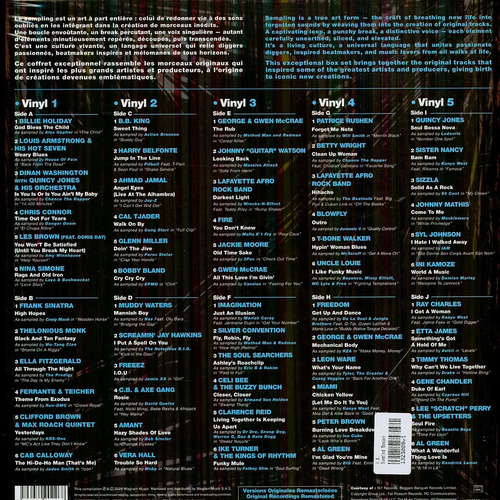 Various Artists Sampled Box Set (5 LP)