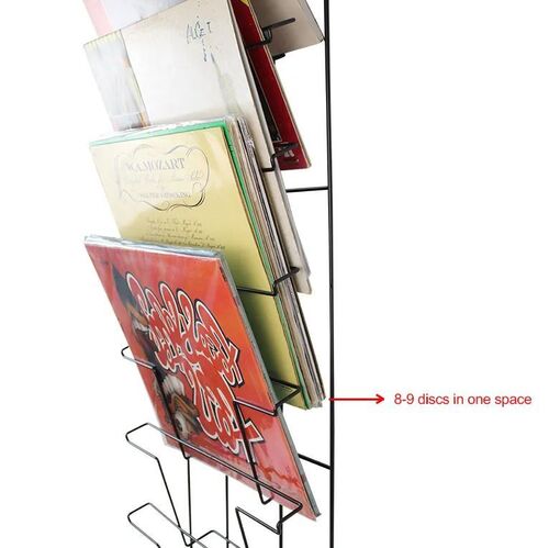 Alive Audio Metal Wall-Mounted Record Stand