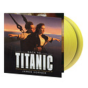 OST Back to Titanic by James Horner Coloured Translucent Yellow Vinyl (2 LP)