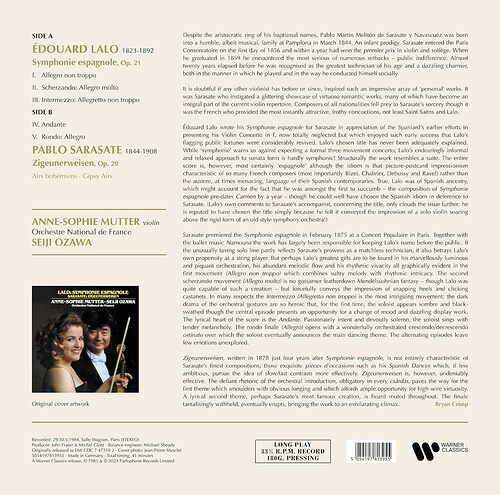 Anne-Sophie Mutter, Seiji Ozawa & Orchestre National de France Lalo: Symphonie Espagnole