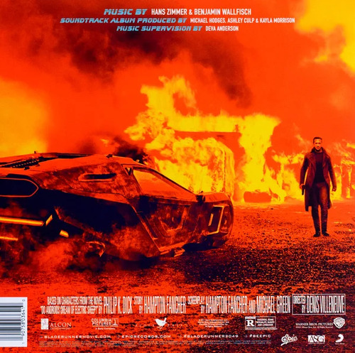 OST Blade Runner 2049 by Hans Zimmer & Benjamin Wallfisch (2 LP)