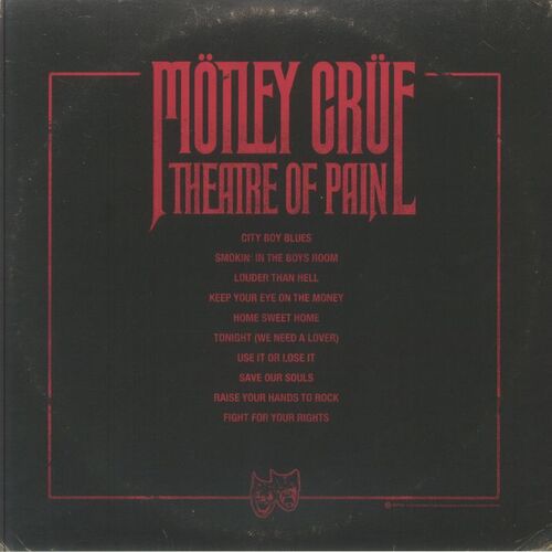 Motley Crue Theatre of Pain (40th Anniversary)