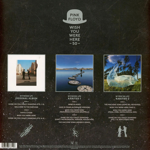 Pink Floyd Wish You Were Here 50th Anniversary (3 LP)