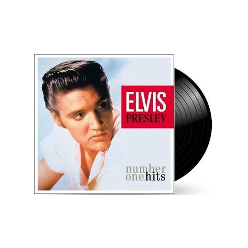 Elvis Presley Number One Hits DMM Coloured Red Vinyl