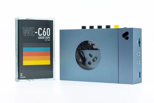 We Are Rewind Cassette Player WE-001 Kurt + Blank Cassette