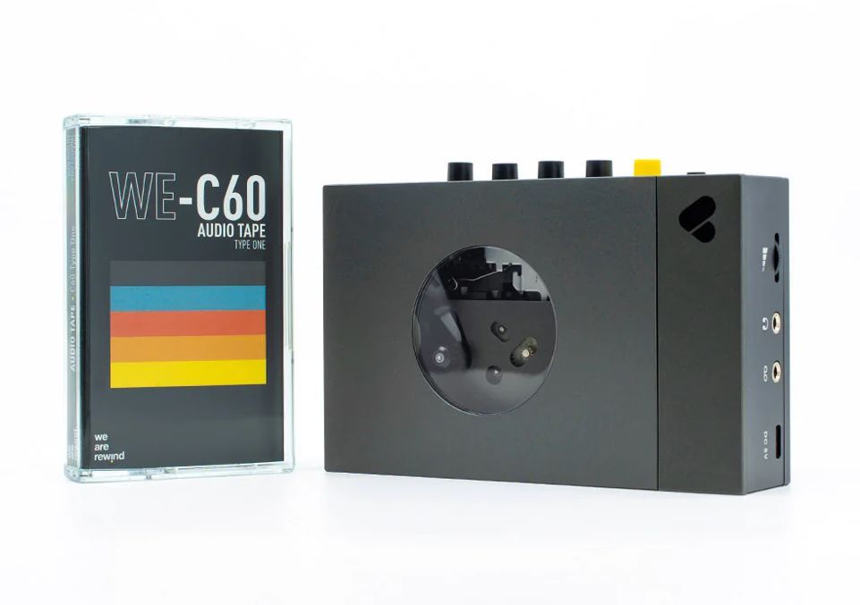 We Are Rewind Cassette Player WE-001 Keith + Blank Cassette