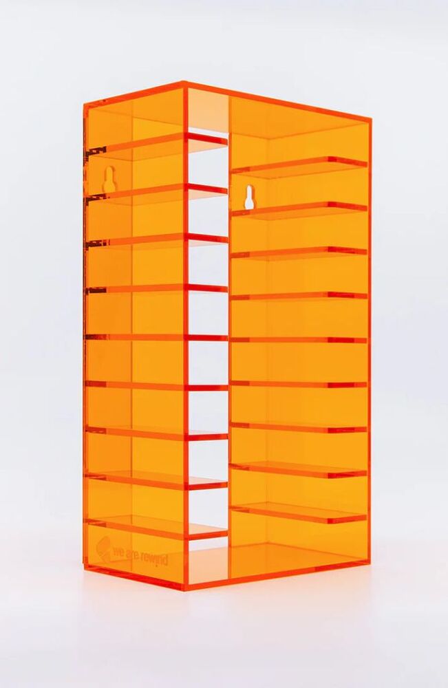 We Are Rewind Cassette Tape Rack Orange