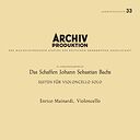 Enrico Mainardi Das Schaffen Johann Sebastian Bachs: Suiten für Violoncello Solo Box Set (4 LP)