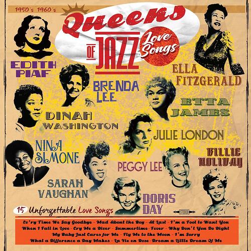 Various Artists Queens Of Jazz - Love Songs