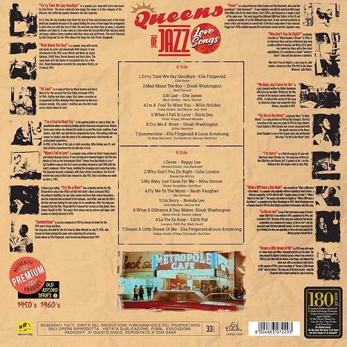 Various Artists Queens Of Jazz - Love Songs