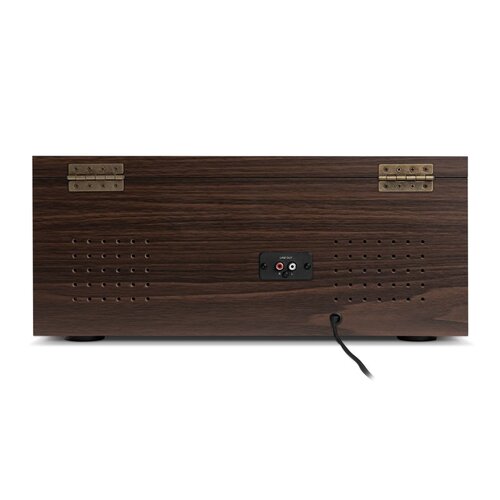 Victrola Empire 6-in-1 Farmhouse Walnut