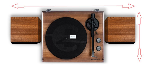 Crosley C62 Walnut