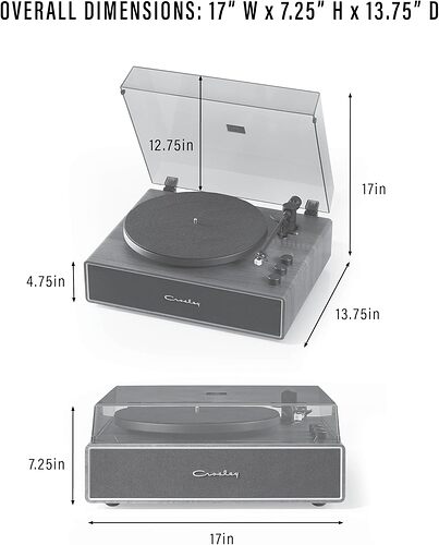 Crosley Stave Black