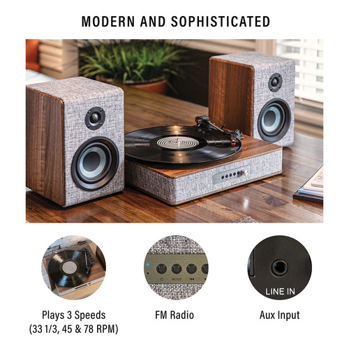 Crosley Aria Grey/Walnut