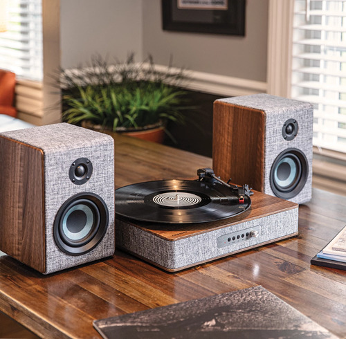 Crosley Aria Grey/Walnut