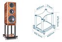 Wharfedale Elysian 2 Stands Black