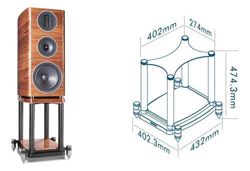Wharfedale Elysian 2 Stands White