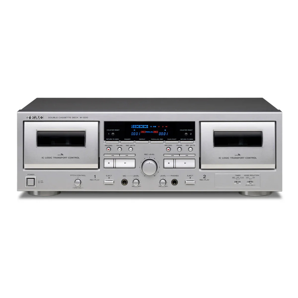 TEAC W-1200 Silver