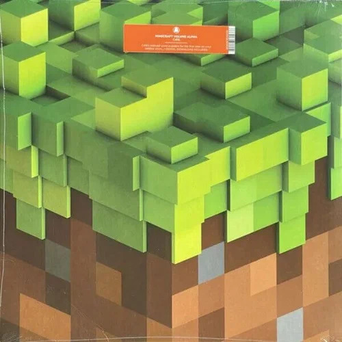 OST Minecraft Volume Alpha by C418 Coloured Transparent Green Vinyl