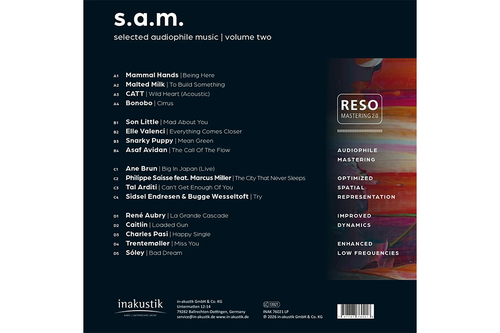 Various Artists S.A.M. Selected Audiophile Music Volume Two DMM (2 LP)