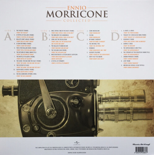 OST Collected by Ennio Morricone (2 LP)