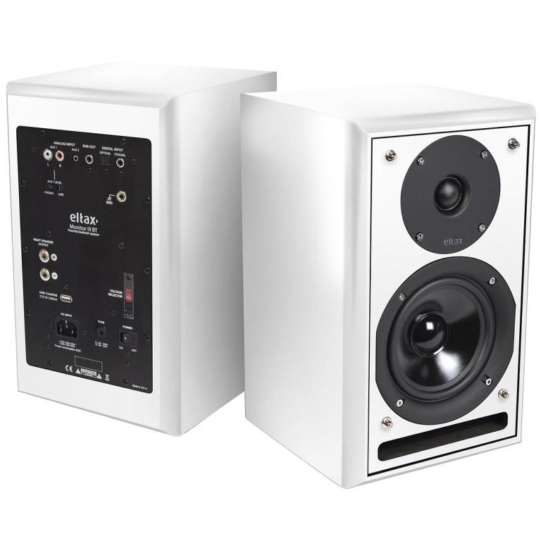 Eltax Monitor III BT White