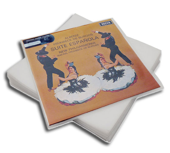 AudioToys Outer Record Sleeves Polypropylene LP Set (10 pcs.)