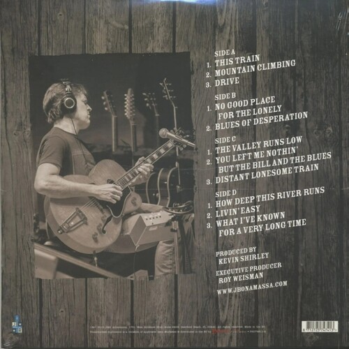 Joe Bonamassa Blues Of Desperation Coloured Silver Vinyl (2 LP)