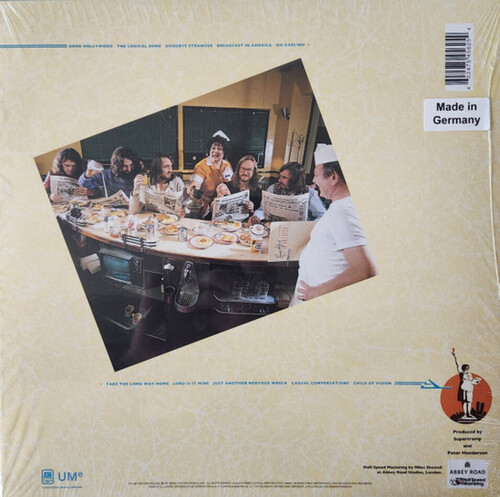 Supertramp Breakfast In America Half-Speed Mastered
