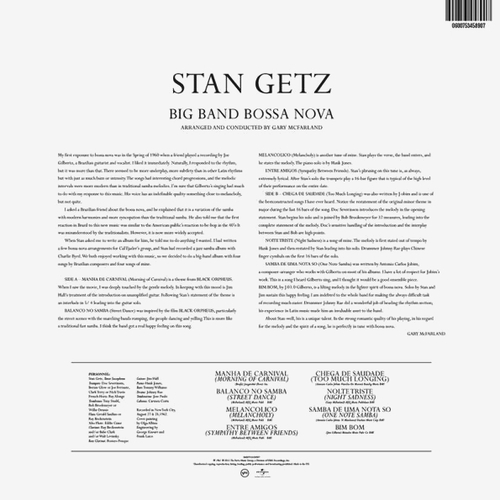 Stan Getz Big Band Bossa Nova