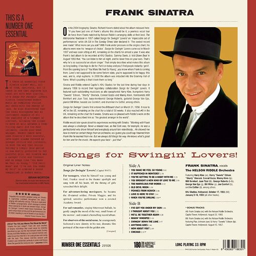 Frank Sinatra Songs For Swingin' Lovers!