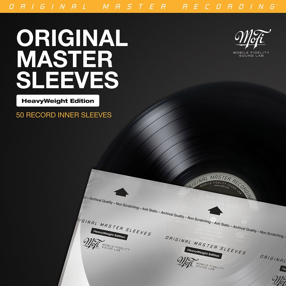 Mobile Fidelity Original Master Inner Record Sleeves HeavyWeight Edition Set (50 pcs.)