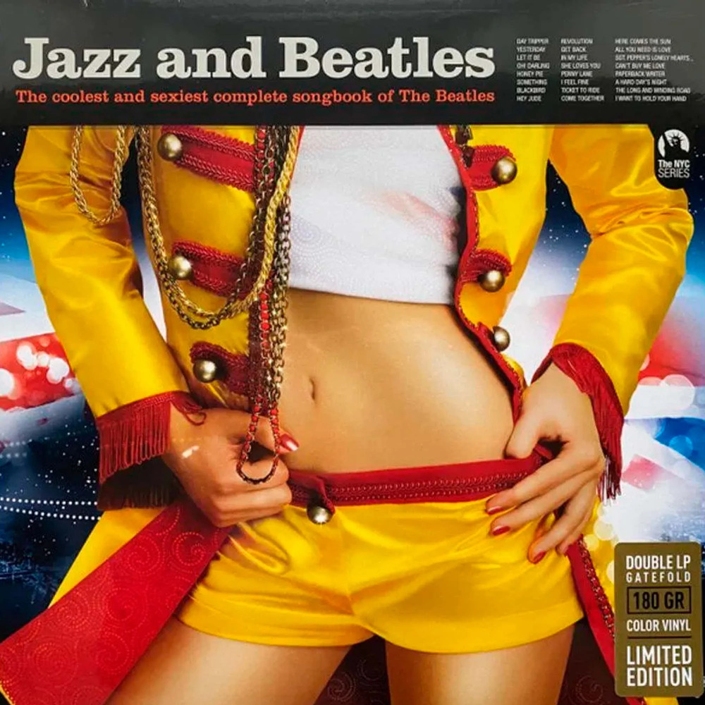 Various Artists Jazz And Beatles Coloured Transparent Yellow & Red Vinyl (2 LP)